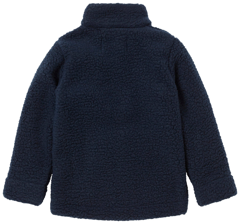 Helly Hansen Kids Champ Fleece Jacket: Navy Back View 