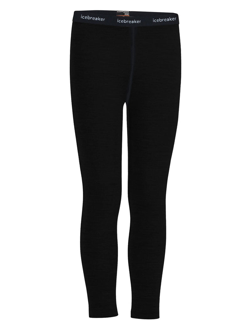 Icebreaker Kids' 200 Oasis Leggings Curve - Mountain Kids Outfitters
