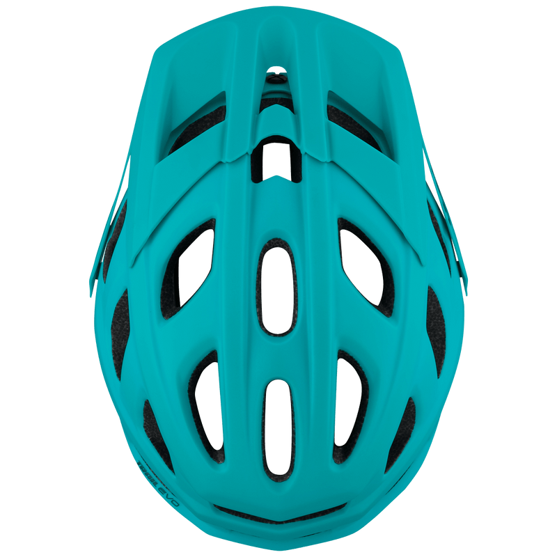 IXS Trail RS Evo Mountain Bike Helmet - Mountain Kids Outfitters: Lagoon, Top View