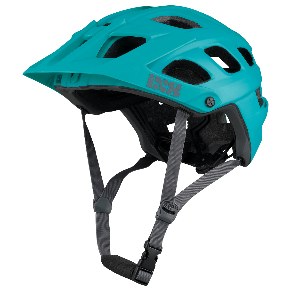 IXS Trail RS Evo Mountain Bike Helmet - Mountain Kids Outfitters: Lagoon, Front View