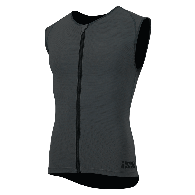 IXS Youth Flow Protect Vest - Mountain Kids Outfitters: Black, Side View
