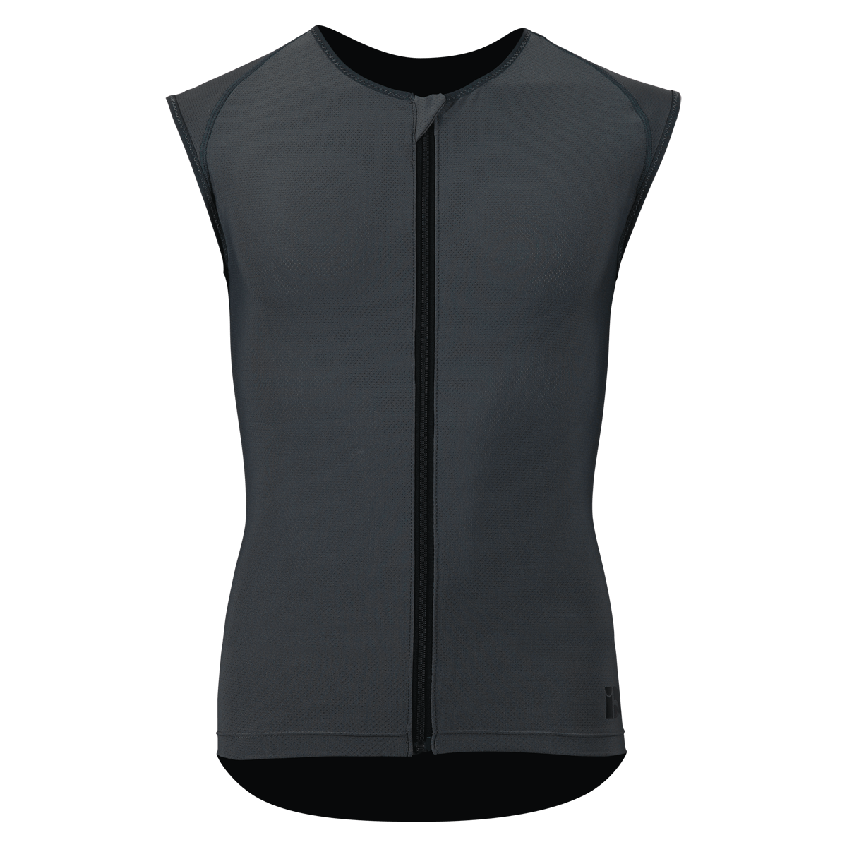 IXS Youth Flow Protect Vest - Mountain Kids Outfitters: Black, Front View
