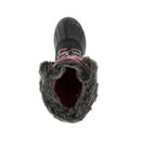 Kamik Frostier Winter Boots - Mountain Kids Outfitters - Burgundy Color - White Background top view