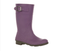 Kamik Raindrops Rain Boots - Mountain Kids Outfitters - Eggplant Color - White Background side view