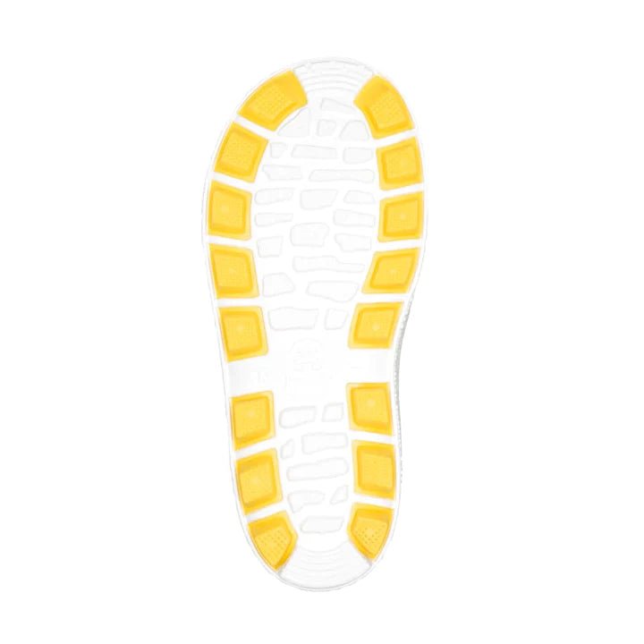 Kamik Riptide Rain Boots - Mountain Kids Outfitters - Yellow Color - White Background sole area