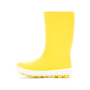 Kamik Riptide Rain Boots - Mountain Kids Outfitters - Yellow Color - White Background side view