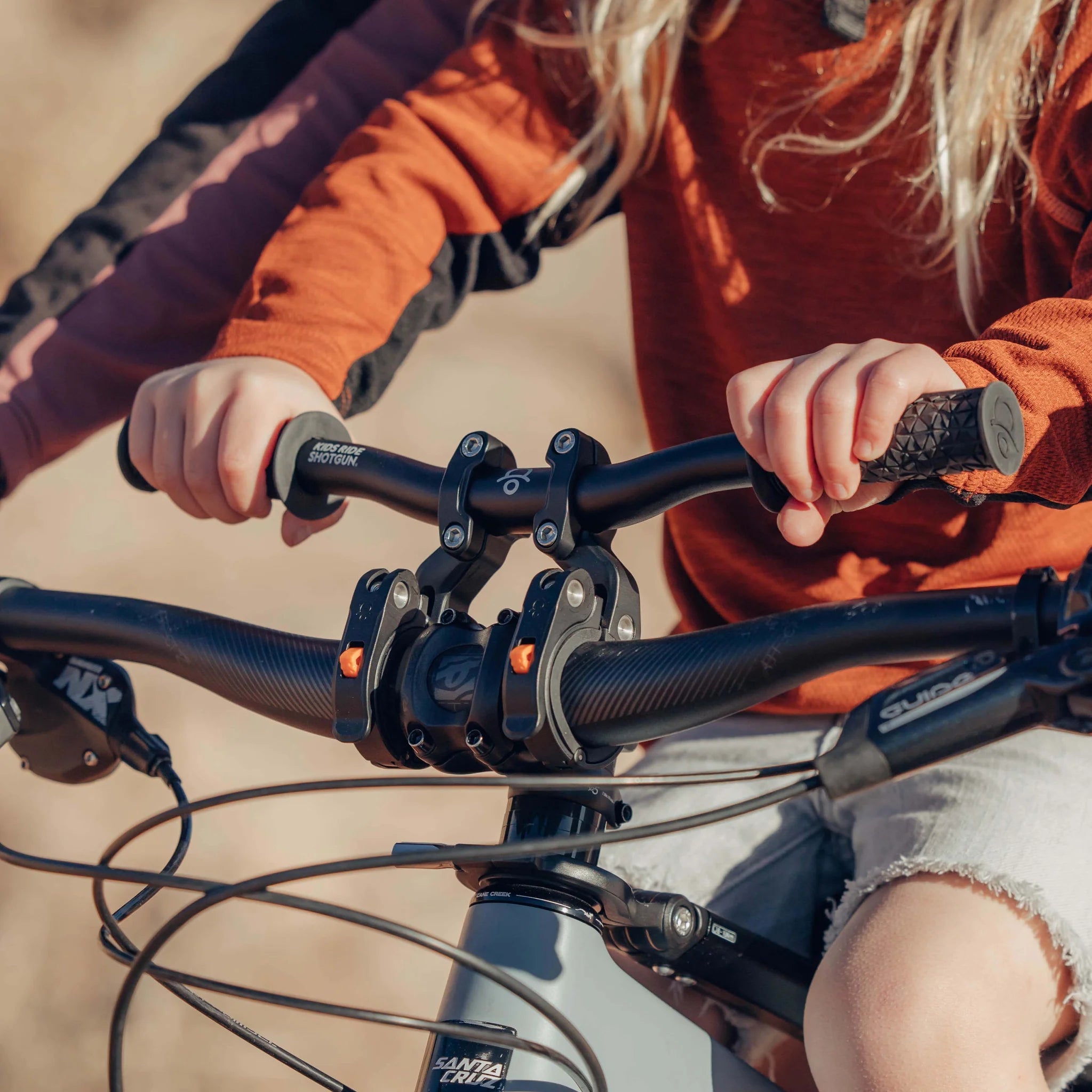 Kids Ride Shotgun Pro Child Bike Seat Handlebars - Mountain Kids Outfitters