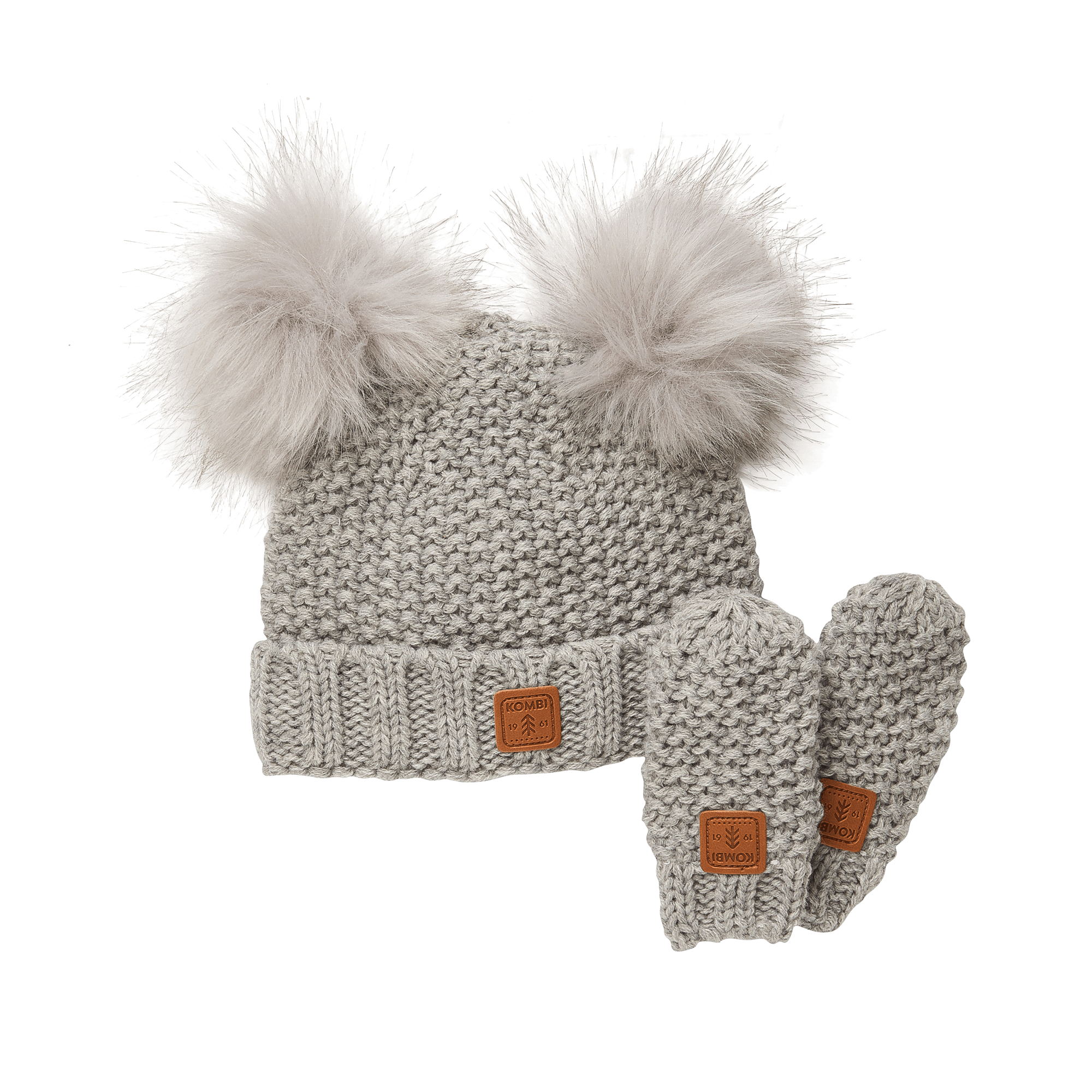 Kombi Adorable Infant Hat/Mitt Set - Mountain Kids Outfitters