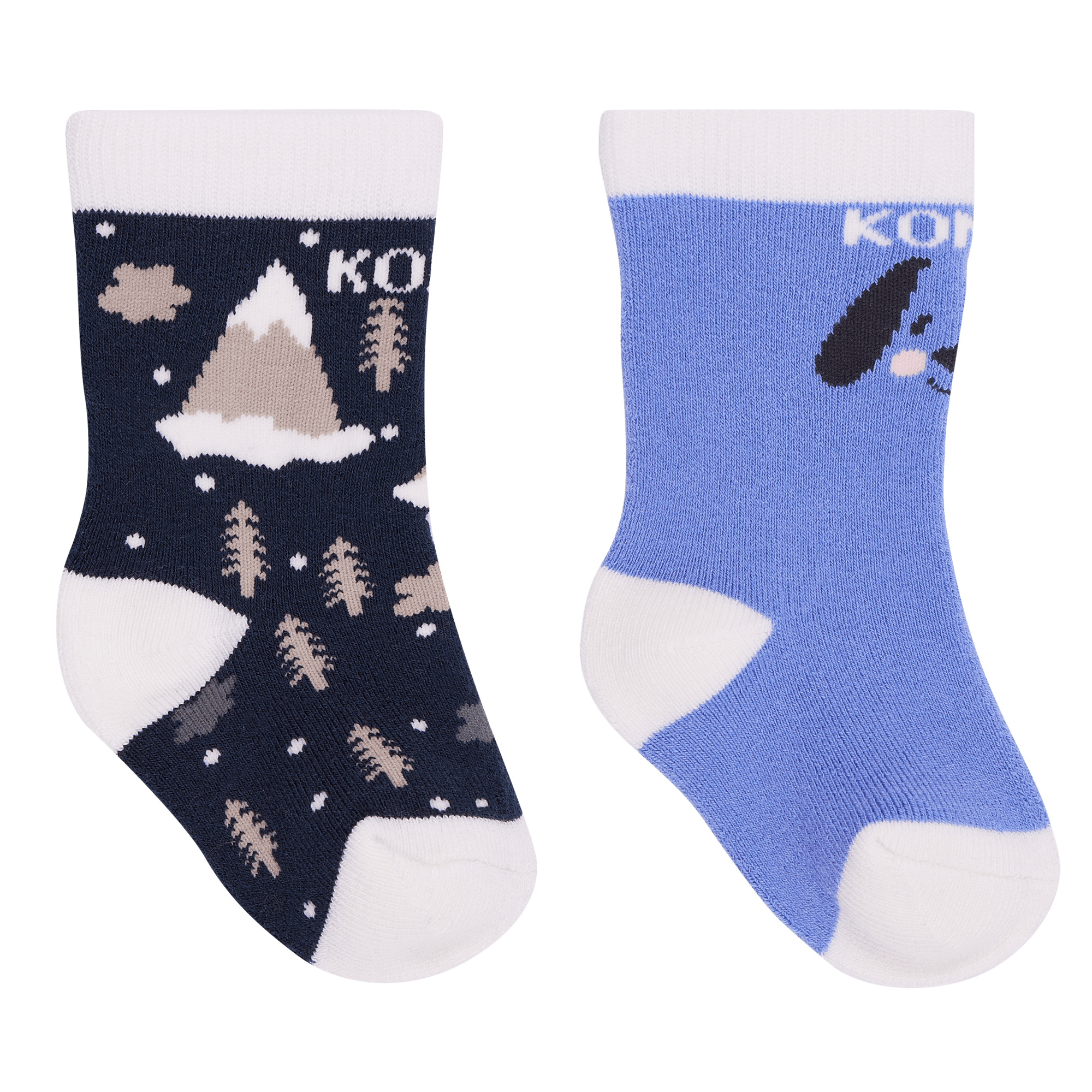 Kombi Adorable Twin Pack Infant Sock - Mountain Kids Outfitters