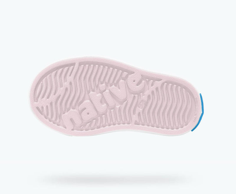 Native Jefferson Bling Kids - Mountain Kids Outfitters - Milk Pink Color - White Background Back View