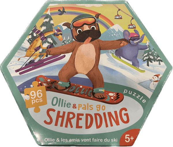 Ollie and Pals Go Shredding Jigsaw Puzzle - Mountain Kids Outfitters