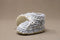 Padraig Knit Slippers (Baby Sizing) - Mountain Kids Outfitters: Grey Stripe Color -  side view