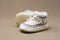 Padraig Knit Slippers (Kids Sizing) - Mountain Kids Outfitters: Cream Stripe Color - side view