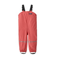 Patagonia Baby Torrentshell 3L Rain Bibs: Range Pink Front View