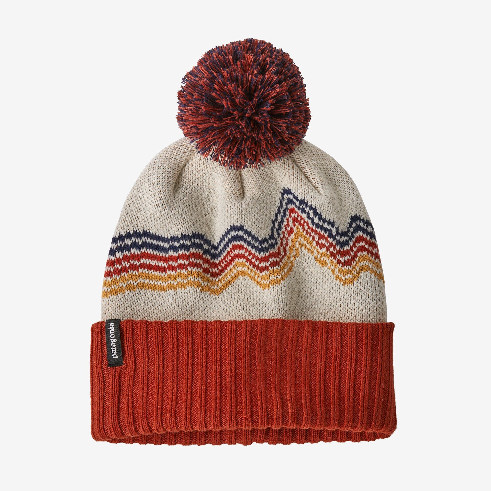 珍しい Patagonia Pom Canadian Classic A Beanie: Town Powder Kids 帽子