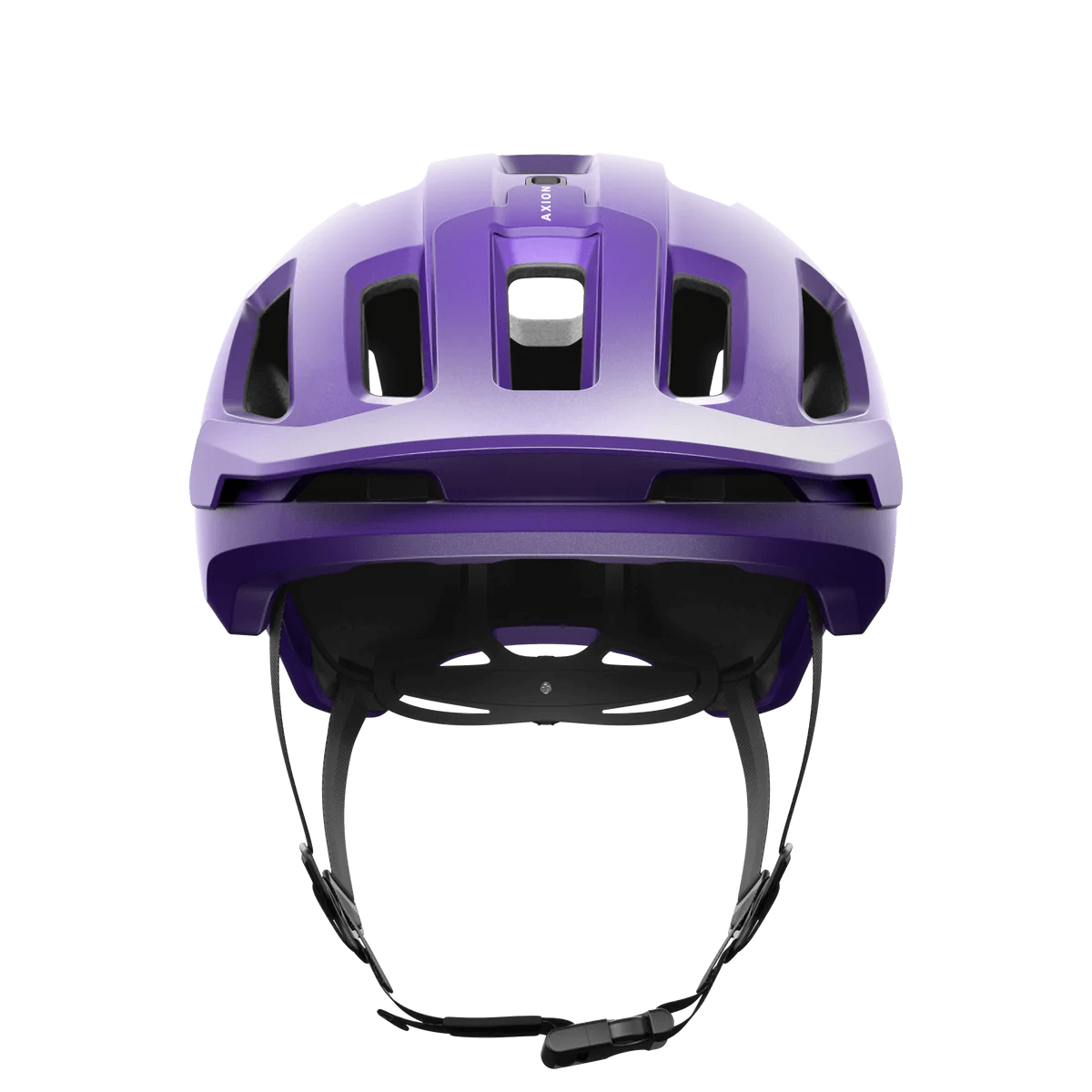POC Axion Race MIPS Bike Helmet - Mountain Kids Outfitters: Sapphire Purple, Front View
