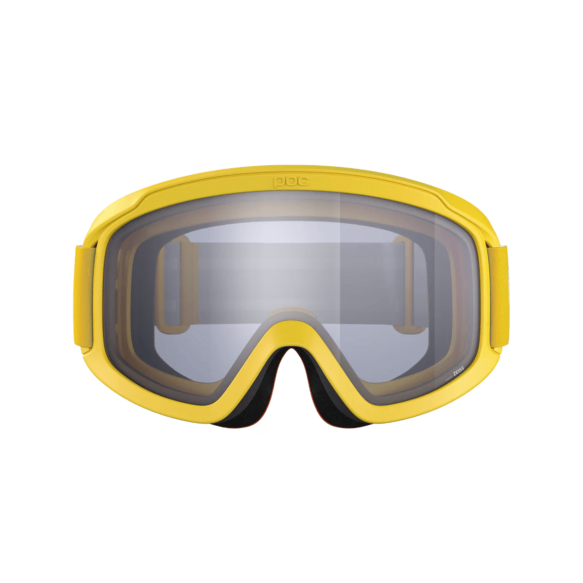 POC Opsin Youth MTB Goggles 2023 - Mountain Kids Outfitters: Aventurine Yellow, Front View