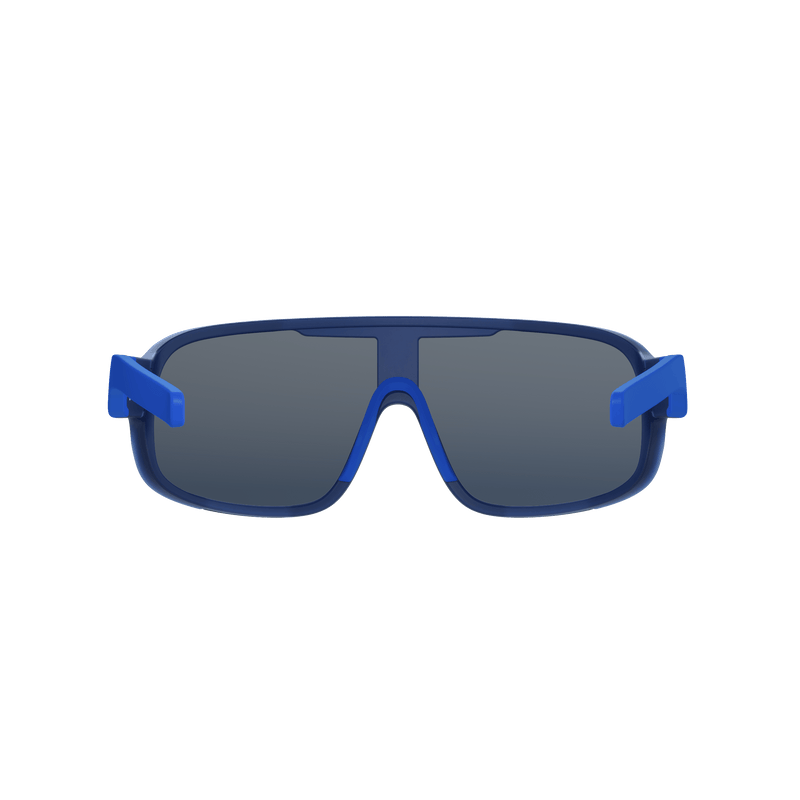 POCito Aspire Bike Sunglasses - Mountain Kids Outfitters: Lead Blue Translucent, Back View
