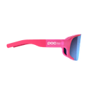 POCito Aspire Bike Sunglasses - Mountain Kids Outfitters: Fluorescent Pink Translucent, Side View