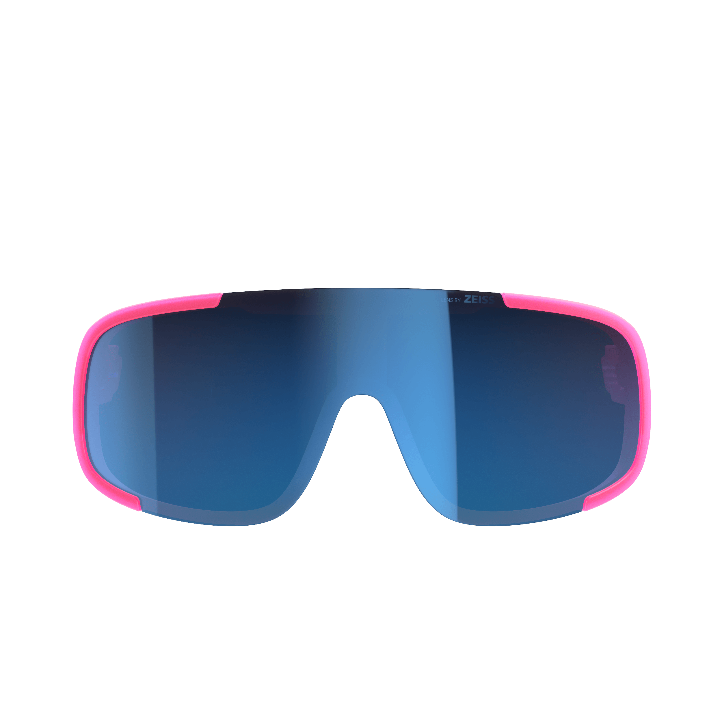 POCito Aspire Bike Sunglasses - Mountain Kids Outfitters: Fluorescent Pink Translucent, Front View