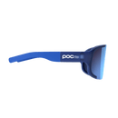POCito Aspire Bike Sunglasses - Mountain Kids Outfitters: Lead Blue Translucent, Side View