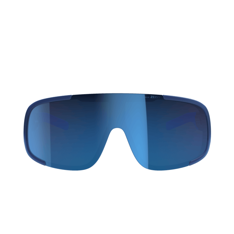 POCito Aspire Bike Sunglasses - Mountain Kids Outfitters: Lead Blue Translucent, Front View