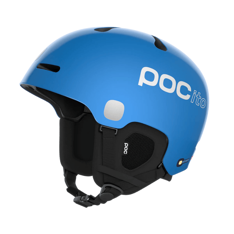 POCito Fornix MIPS Helmet - Mountain Kids Outfitters: Blue, Side View