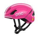 POCito Omne MIPS Biking Helmet - Mountain Kids Outfitters: Fluorescent Pink, Side View