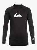 Quiksilver Boys' All Time LS Youth Rashguard - Mountain Kids Outfitters