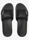 Quiksilver Bright Coast Adjustable Youth Sandals - Mountain Kids Outfitters: Black (XKWK) Color - White Background top view