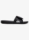 Quiksilver Bright Coast Adjustable Youth Sandals - Mountain Kids Outfitters: Black (XKWK) Color - White Background side view