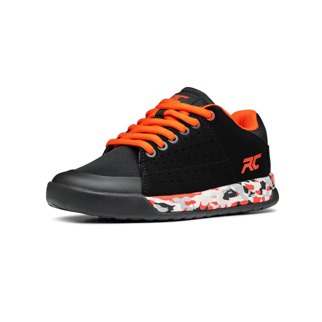 Ride Concepts Livewire LTD Youth Bike Shoes - Mountain Kids Outfitters: Vulcan Black, Front View