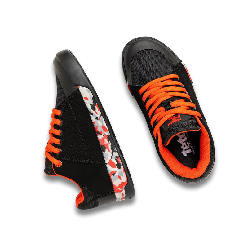 Ride Concepts Livewire LTD Youth Bike Shoes - Mountain Kids Outfitters: Vulcan Black, Top View