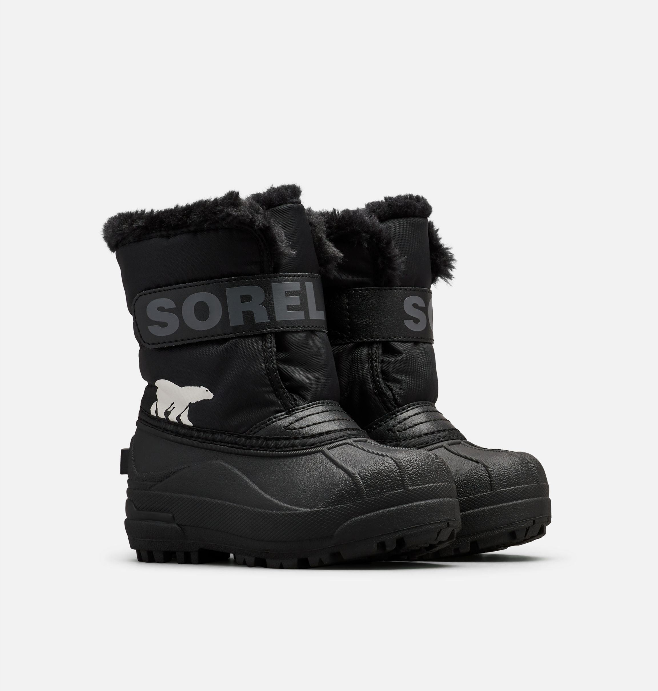 Boys black shop snow boots