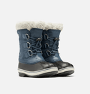 Sorel Children's Yoot Pac Nylon Snow Boots - Mountain Kids Outfitters - Uniform Blue/Black Color - White Background