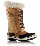 Sorel Youth Tofino II Snow Boots - Mountain Kids Outfitters - Curry/Elk Color - White Background side view