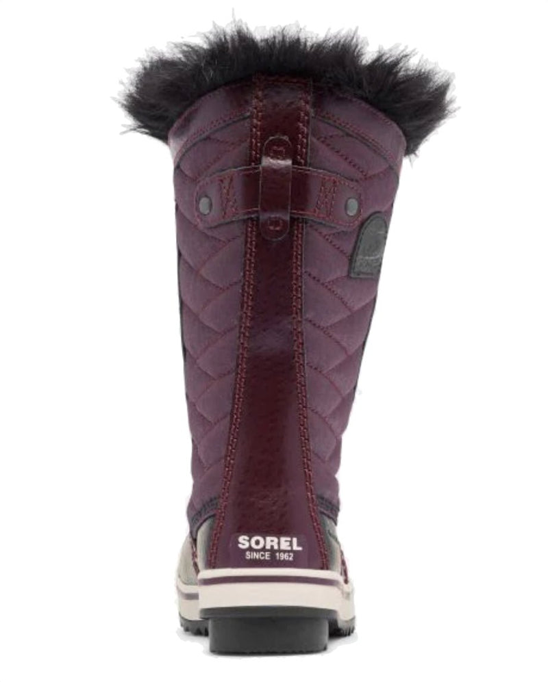 Sorel Youth Tofino II Snow Boots - Mountain Kids Outfitters - Epic Plum Color - White Background back view