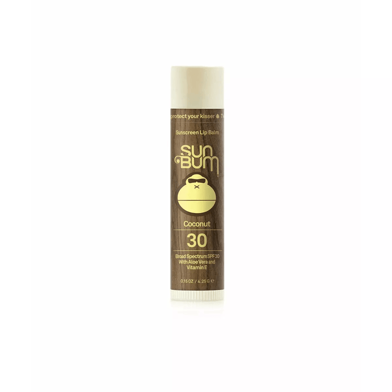 Sun Bum SPF 30 Lip Balm - Mountain Kids Outfitters: Coconut, Front View