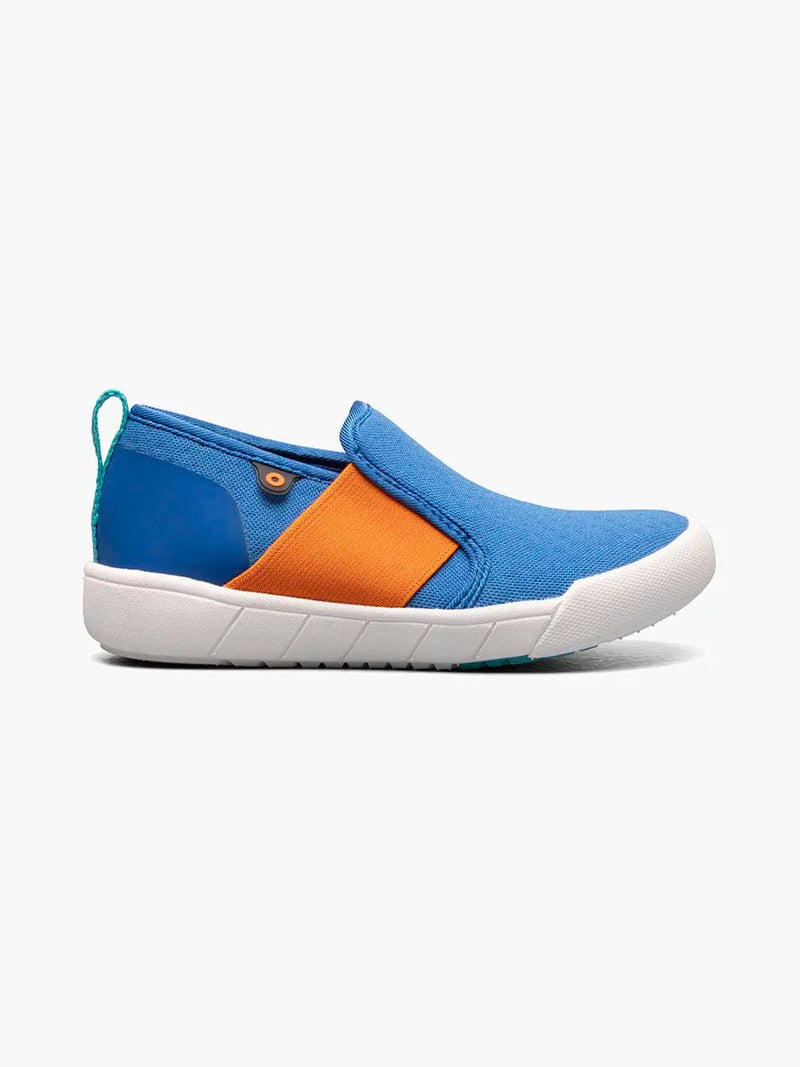 BOGS Kicker II Slip-On Shoes 2022 - Mountain Kids Outfitters: Blue, Front View