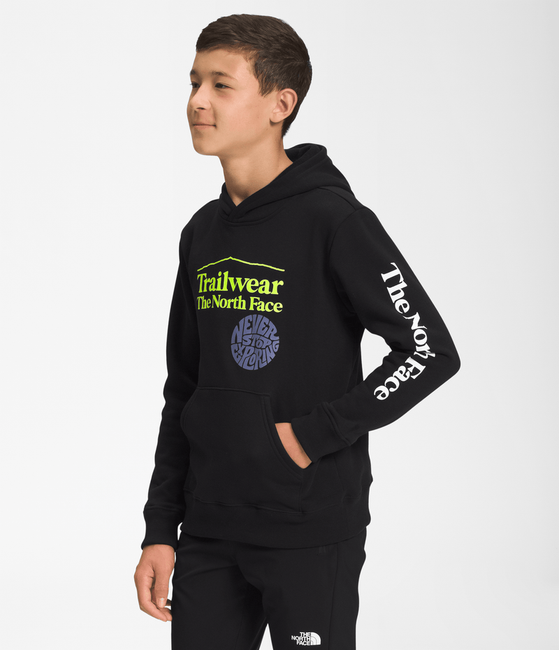 The North Face Boys' Camp Fleece Pull Over Hoodie - Mountain Kids Outfitters