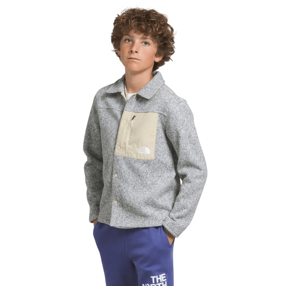 The North Face Boys Fleece Sweater Button Down - Mountain Kids Outfitters