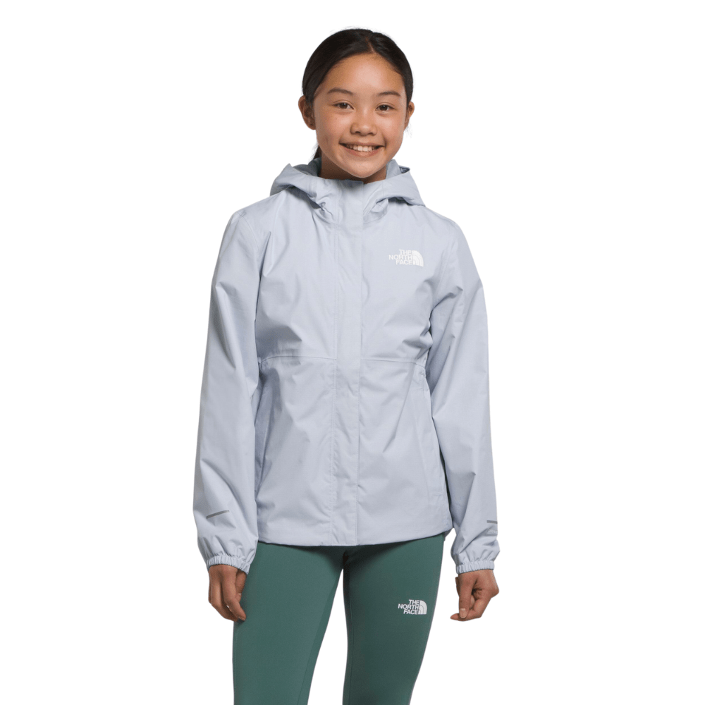 The North Face Antora Rain Jacket Girls S Dusty Periwinkle
