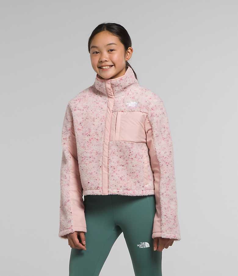 The North Face Girls' Fleece Mashup Jacket - Mountain Kids Outfitters