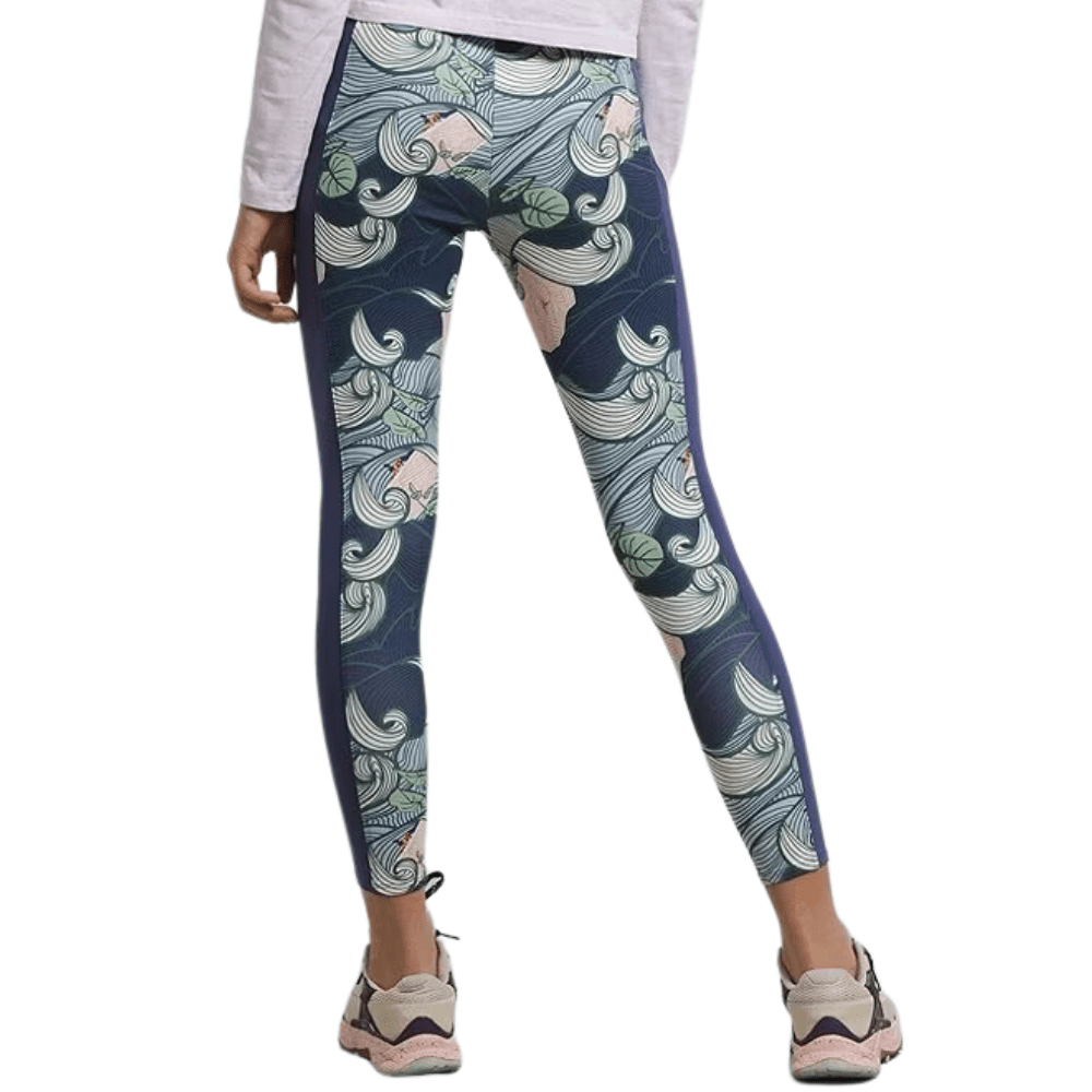 The North Face Girls Never Stop Tights - Cave Blue Wave Print