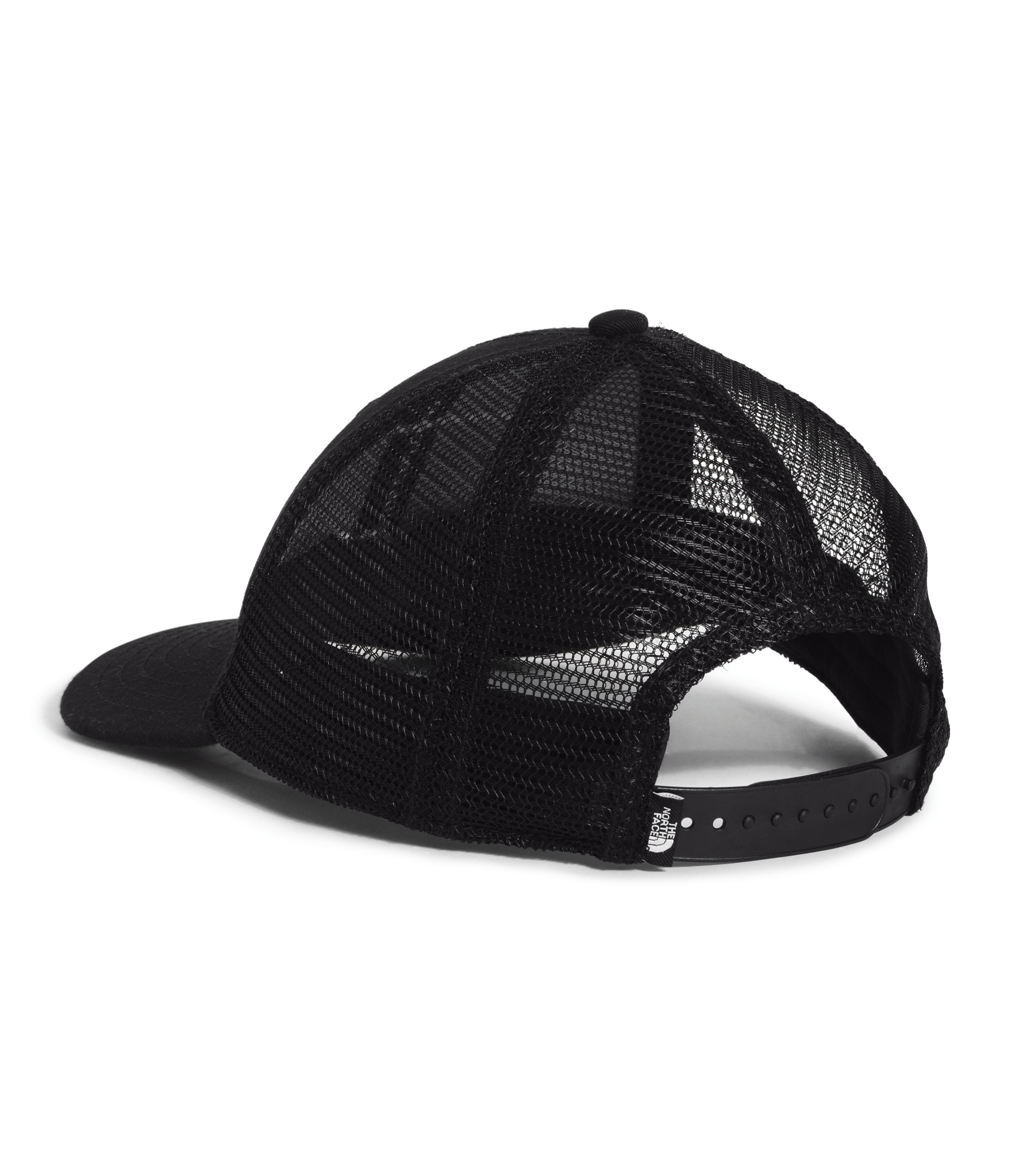 The North Face Kids' Mudder Trucker - Mountain Kids Outfitters: TNF Black Color - White Background back view