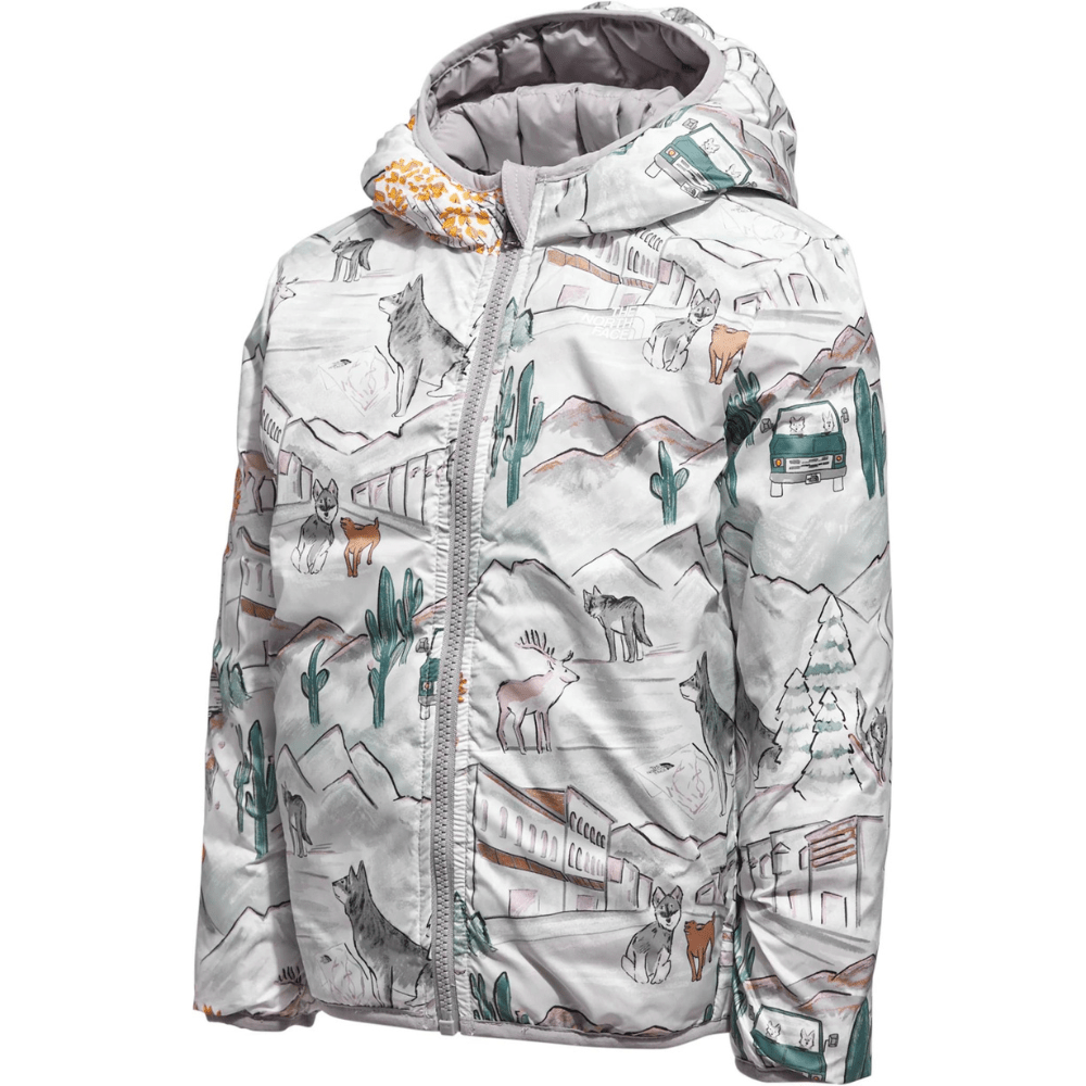 The North Face Reversible ThermoBall Hooded Jacket Kids Deep Mulberry 2