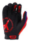 Troy Lee Youth Air Gloves - Mountain Kids Outfitters: Richter Black/Blue, Palm