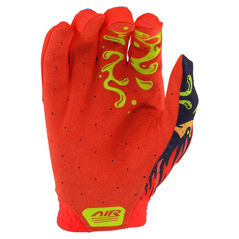 Troy Lee Youth Air Gloves Limited Edition - Mountain Kids Outfitters: Bigfoot Red/Navy, Palm