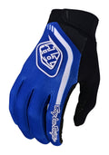 Troy Lee Youth GP Pro Gloves 2023 - Mountain Kids Outfitters: Solid Blue, Top View