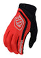 Troy Lee Youth GP Pro Gloves 2023 - Mountain Kids Outfitters: Solid Red, Top View